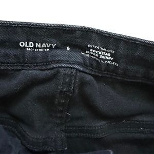 Black old navy skinny jeans